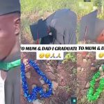 Man Touches Many Hearts As He Pays Tribute To His Late Parents On Graduation Day
