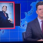 ‘SNL’s Weekend Update Targets Donald Trump’s Time Cover: “Because No One Person On Earth Has Taken Up More Of Our Goddamn Time”