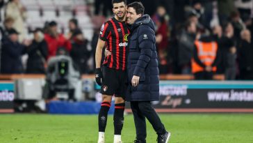 ‘I didn’t want to lose Solanke as your job becomes harder, but there’s a part of you that wants him to go to a higher level and get the recognition he deserves’: Bournemouth manager Andoni Iraola explains conflict of emotion over England striker s