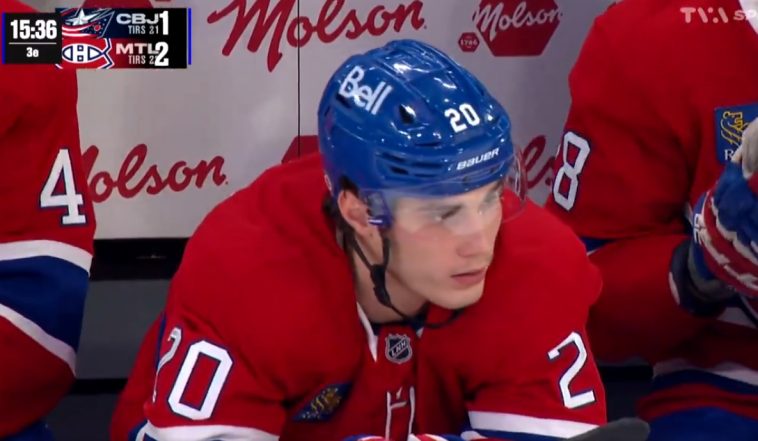 Juraj Slafkovsky has only two goals in 27 games.