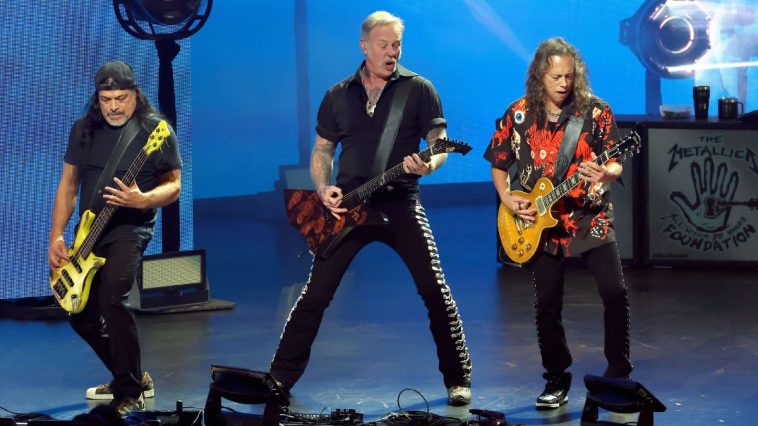 “Well, yesterday was nuts”: Metallica pull out all the stops for All Within My Hands charity gig – bringing out oddball Danelectros, Pearl Jam’s Jeff Ament and rareties