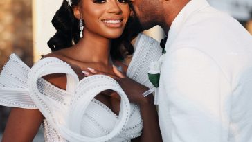 From Twitter to Forever! Jamilat & Wesley’s White Wedding Photos Would Make Your Day