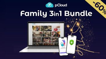 Secure your family’s files with pCloud storage 60% holiday sale