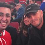 Jonathan Toews was at the Bell Centre last night