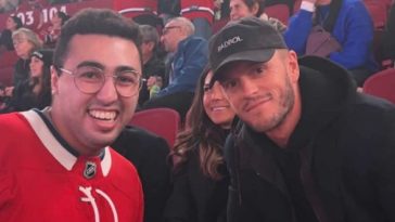 Jonathan Toews was at the Bell Centre last night