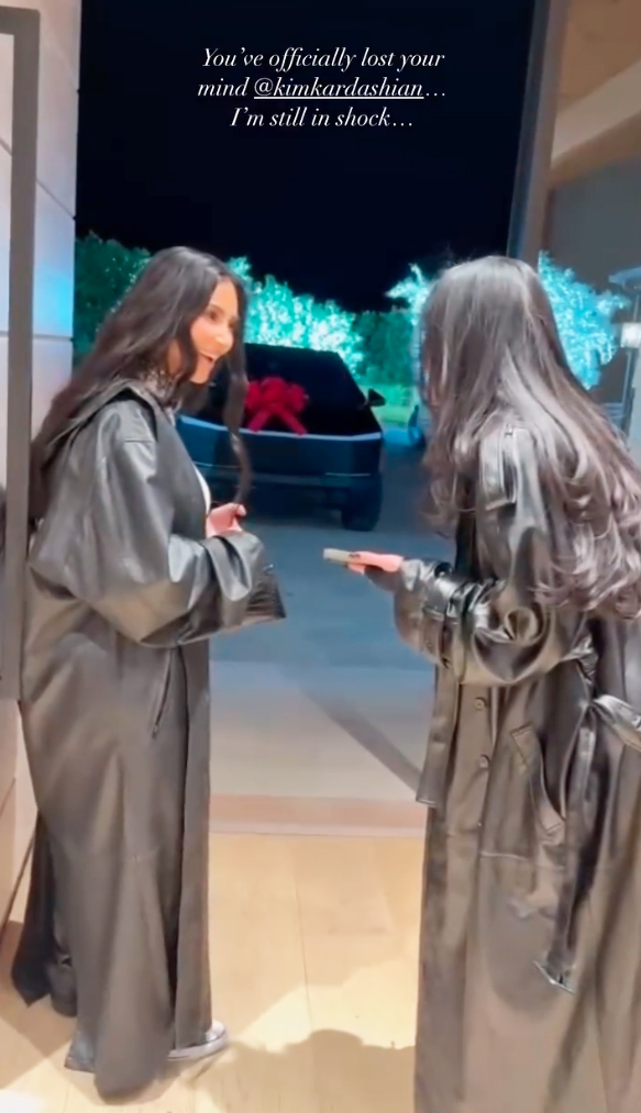 Kim Kardashian gifts pal Tracy Romulus $100K Cybertruck for her birthday: ‘Are you f–king nuts?!’