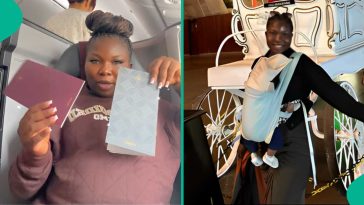 Nigerian lady gives 4 reasons for giving birth to her baby in Brazil
