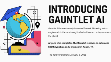 Gauntlet AI (YC S17) is training AI engineers and hiring them in Austin ($200k/yr)