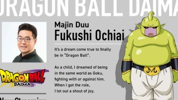 Fukushi Ochiai Joins Cast of Dragon Ball Daima Anime as Majin Duu