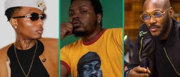 Wizkid, 2Baba give Olamide his flowers, Tems, Seyi Vibes, others spotted at Morayo private dinner