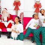 Actress Tonto Dikeh Hosts Santa Claus At Her House For Her Son, Post Photos