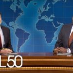 Colin Jost and Michael Ches 2024 SNL Christmas joke swap is their most brutal yet