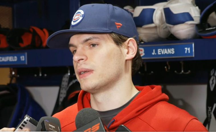 Contract negotiations with the CH: “still nothing,” says Jake Evans