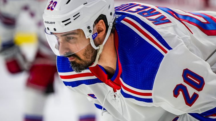 Chris Kreider will be sidelined by the Rangers today (even though he is healthy)