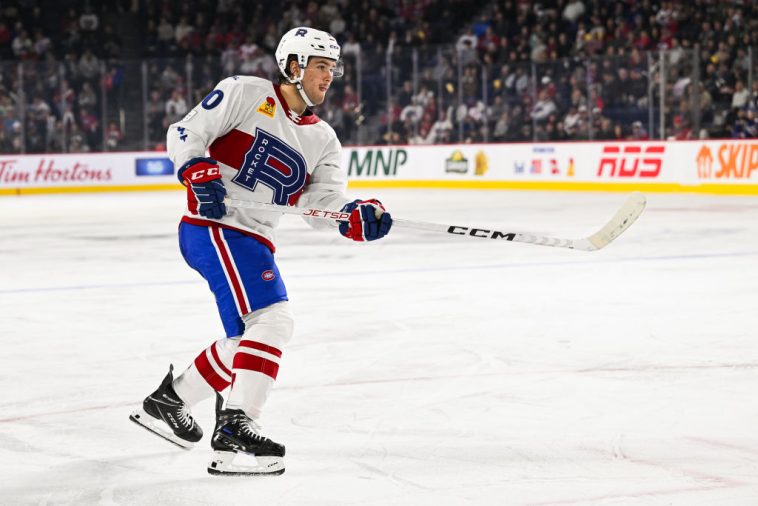 Joshua Roy has scored seven points in eight games since his recall to Laval.