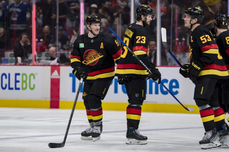 The relationship between J.T. Miller and Elias Pettersson is tense.