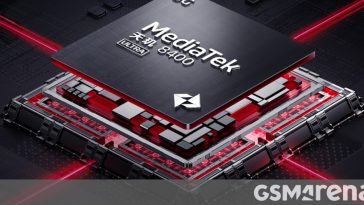 This is the first phone to use MediaTek’s new all big core Dimensity 8400