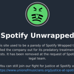 Spotify Shuts Down ‘Unwrapped’ Artist Royalty Calculator With Legal Threats