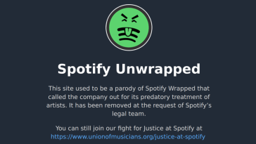 Spotify Shuts Down ‘Unwrapped’ Artist Royalty Calculator With Legal Threats