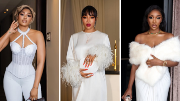 Sharon Ooja, Toke Makinwa, Idia Aisien & More Nail Tony Elumelu’s All-White Party Lewks