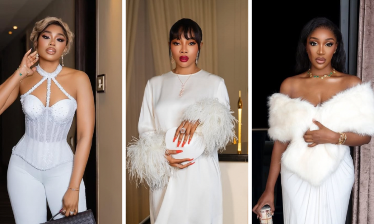 Sharon Ooja, Toke Makinwa, Idia Aisien & More Nail Tony Elumelu’s All-White Party Lewks