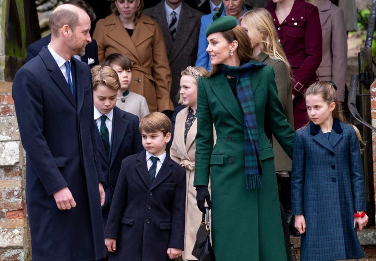Kate Middleton and Prince William Join King Charles and Queen Camilla for Christmas Day Walk