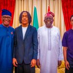 Wike, sons pay christmas visit to Tinubu in Lagos