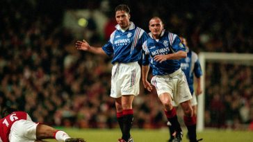 ‘Gazza managed to get an old pensioner on the bus to attend Rangers training one day – this pensioner ended up going in goal and saving a few penalties’: Ally McCoist shares ANOTHER bizarre Paul Gascoigne story