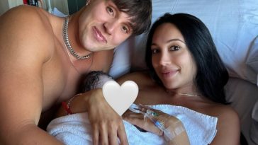 OnlyFans star Scarlet Vas ‘finally’ welcomes ‘Christmas miracle’ baby with stepbrother Tayo Ricci