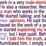 A Colleague Tried to Mansplain to Me, but It Backfired on Him