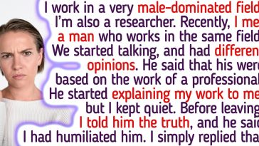 A Colleague Tried to Mansplain to Me, but It Backfired on Him