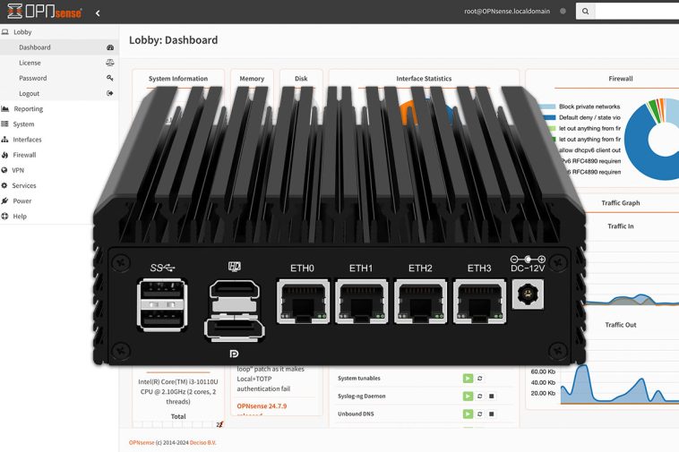 How to build your own router and firewall with Opnsense