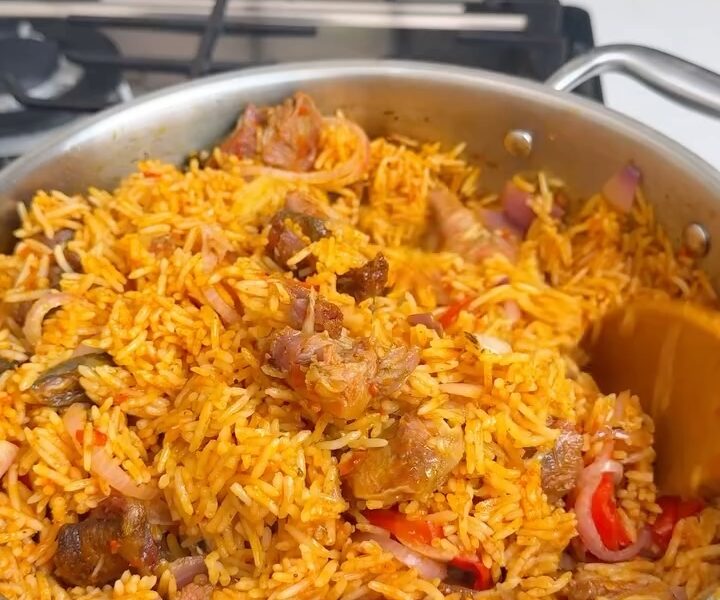 Why Settle for Regular Jollof When You Can Try Velvety Foodies’ Asun Jollof?