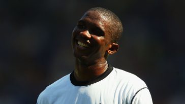 ‘I came up against Samuel Eto’o on my debut and have still got his shirt that I swapped with him afterwards. Mine? He probably used it to clean his windows’: Newcastle stalwart describes ‘loving’ baptism of fire on debut