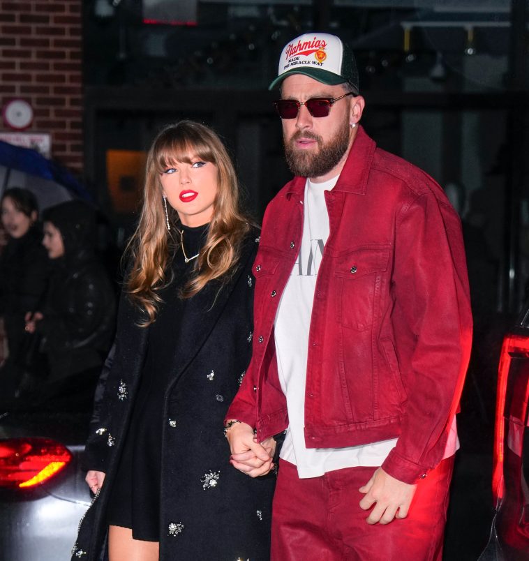 Taylor Swift Found Perfectly Subtle Ways to Match Travis Kelce’s Bold Outfit on Date Night