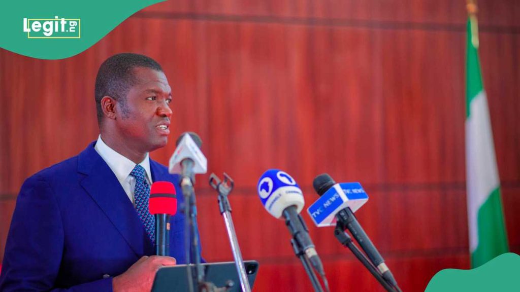 Drama as Nigerian governor reveals Tunubu’s minister as his godfather