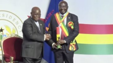 Akufo-Addo Honours Bawumia With Ghana’s Highest Award, the ‘Order of the Star of Ghana’