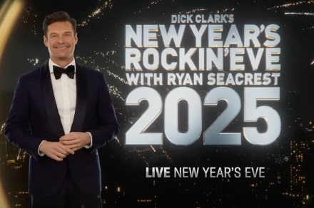 How to watch Dick Clark’s New Year’s Rockin’ Eve with Ryan Seacrest 2025