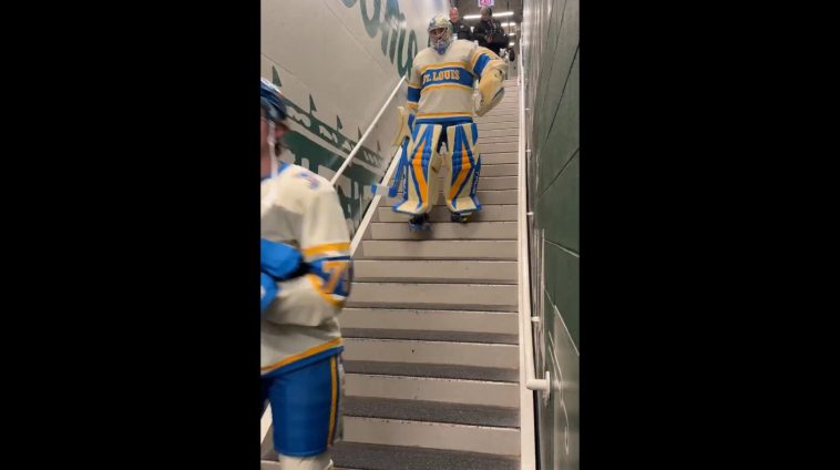 Winter classic: Steps to get to the Blues’ locker room