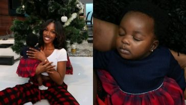 Ivy Ifeoma, Wife of Paul Okoye, Shares First Photos of Their Newborn Daughter