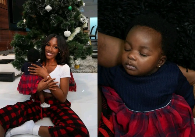 Ivy Ifeoma, Wife of Paul Okoye, Shares First Photos of Their Newborn Daughter