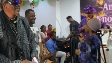 Hanks Anuku and Zubby Michael Spotted at Bright the Seer’s Church