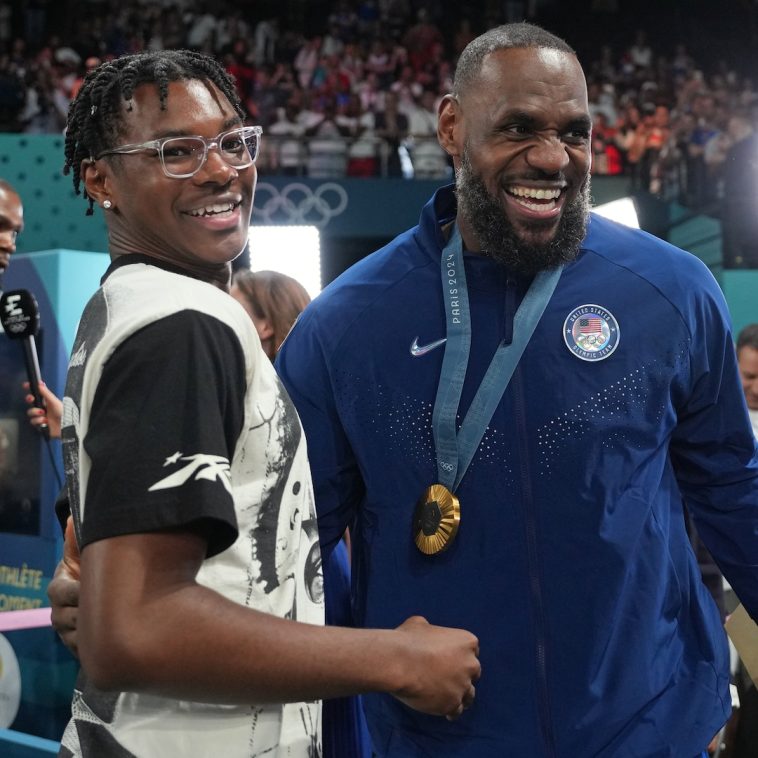 Bryce James, the 17-year-old son of NBA legend LeBron James, announced Jan. 1 that…