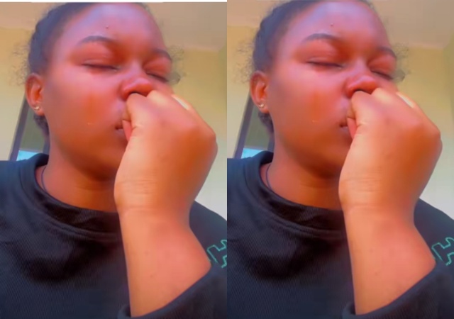 Nigerian Lady Breaks Down in Tears for Being Single at 29