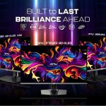 MSI also has a 27-inch 4K QD-OLED gaming monitor at CES 2025