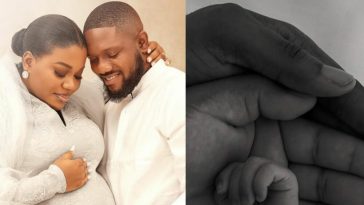 They Were Two, Now They’re Three – Sunmisola Agbebi and Yinka Okeleye’s Baby is Here