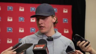 Cayden Primeau will play his first game with the Rocket tonight since April 2023.