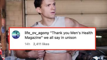 Tom Holland’s Racy Cover Photos Have Fans Buzzing Over His “Athletic Build,” An We Shouldn’t Be This Surprised