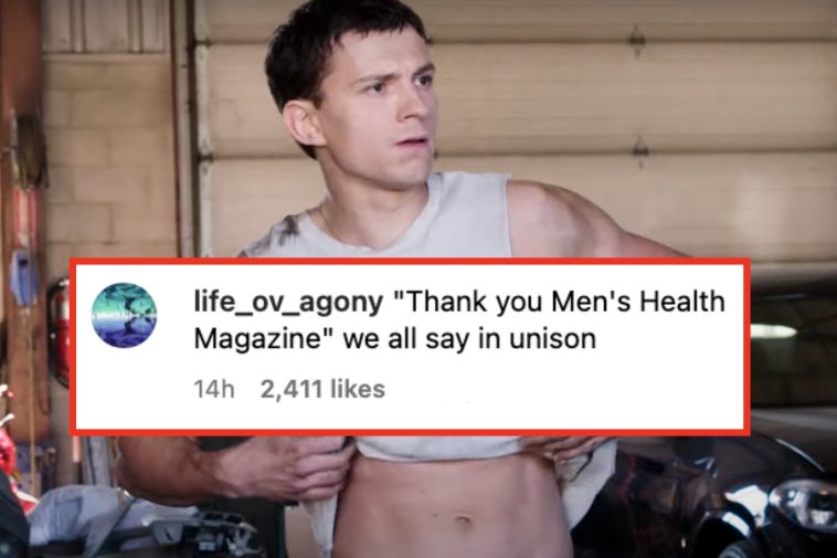 Tom Holland’s Racy Cover Photos Have Fans Buzzing Over His “Athletic Build,” An We Shouldn’t Be This Surprised
