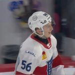 Adam Engstrom is the best scorer among the defensemen of the Rocket.